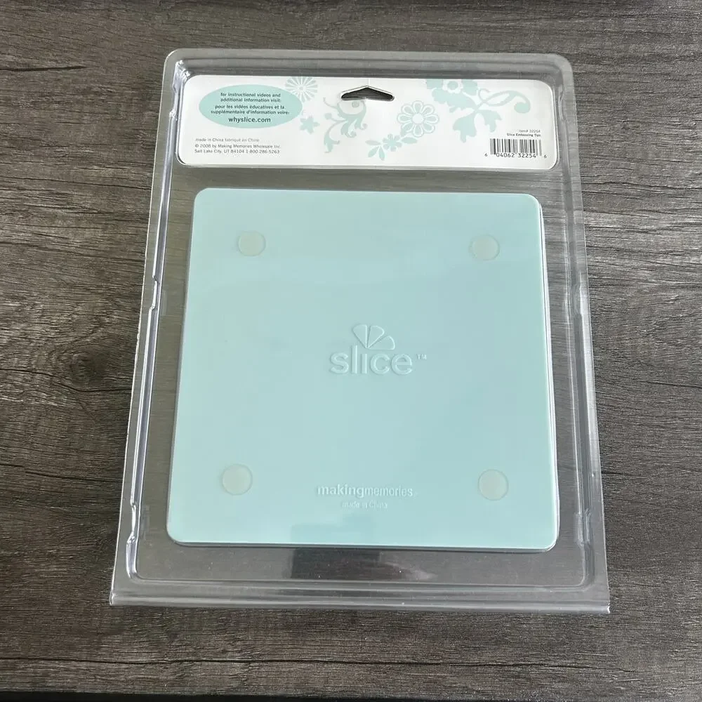 Slice Embossing Tips Set with Mat Medium for Cordless Design‎ Cutter Paper Craft